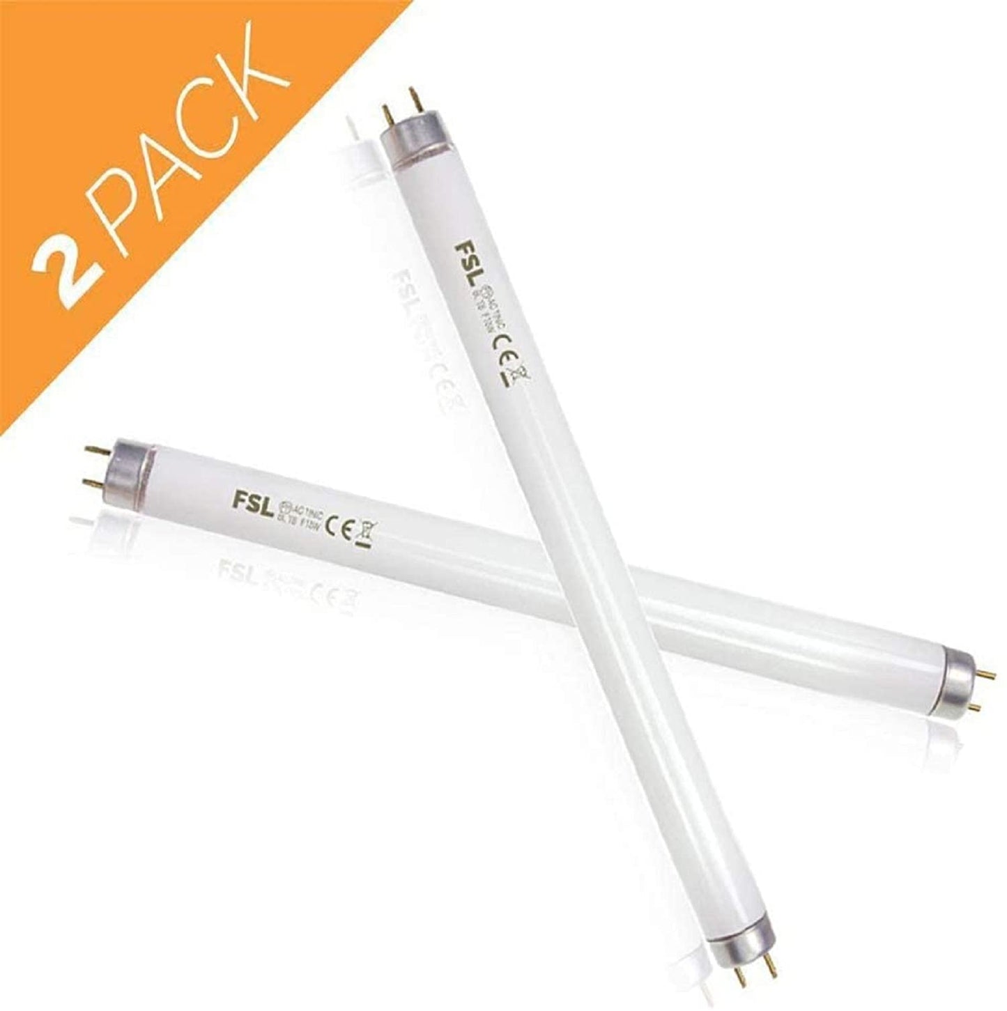 ASPECTEK 10W Mosquito UV Lamp Replacement Bulbs, Pack of 2 (UK)