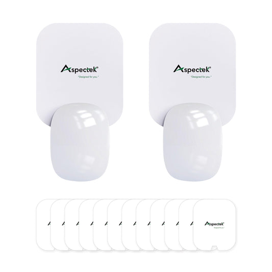 Aspectek Trap Sticky Insect Flying Insects Indoor Blue UV Light 12 Packs Glu Sticky Fly Catcher Night Home White Pack of 2 (EU)