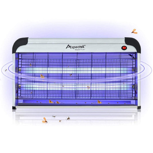 ASPECTEK Professional Electronic Indoor Insect killer, Commercial fly zapper 30w, Bug Zapper, ,Mosquito Killer,30W UV Bulbs for Home & Commercial Use (UK PLUG)