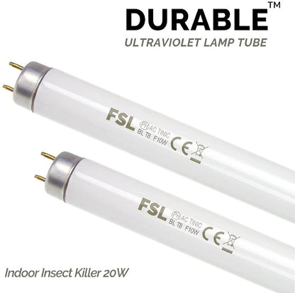 ASPECTEK 10W Mosquito UV Lamp Replacement Bulbs, Pack of 2  (UK)