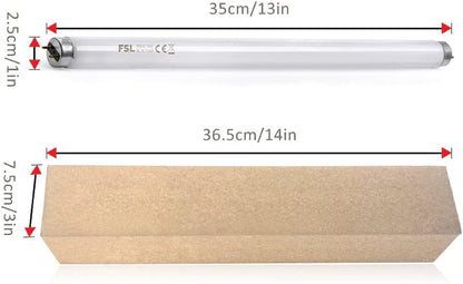 ASPECTEK 10W Mosquito UV Lamp Replacement Bulbs, Pack of 2  (UK)