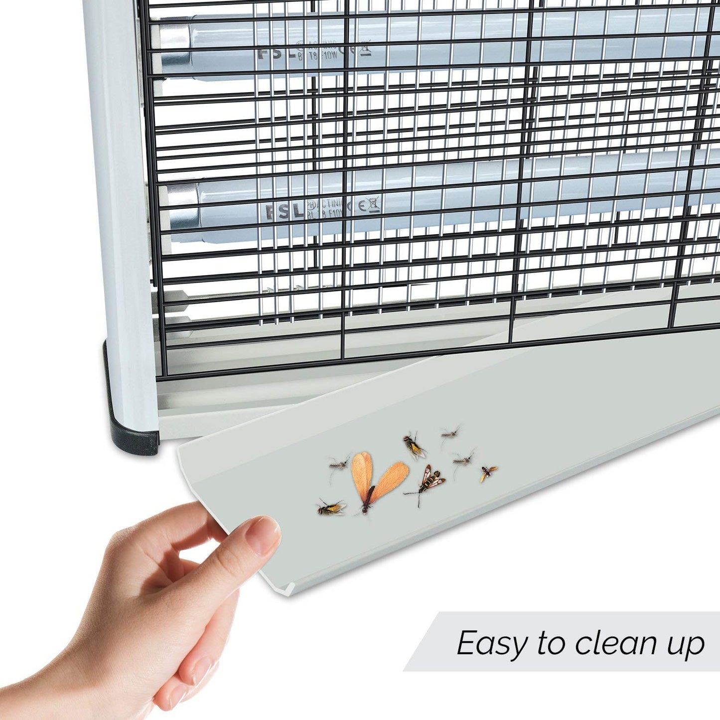 ASPECTEK Professional Electronic Indoor Insect killer, Commercial fly zapper 30w, Bug Zapper, ,Mosquito Killer,30W UV Bulbs for Home & Commercial Use (UK PLUG)